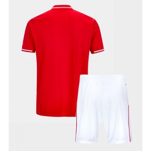 Billiga Nottingham Forest Hemmatröja Barn 2025-26 Kortärmad (+ Korta byxor)